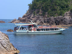 山陰松島遊覧船